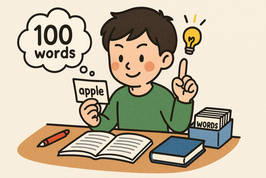 英単語を一日で100個覚えるやり方|効率的な方法